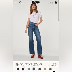NWT Rouje Madeleine jeans